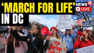 Anti-Abortion Activists Gather For March For Life | Thousands Gather For First March | USA News Live