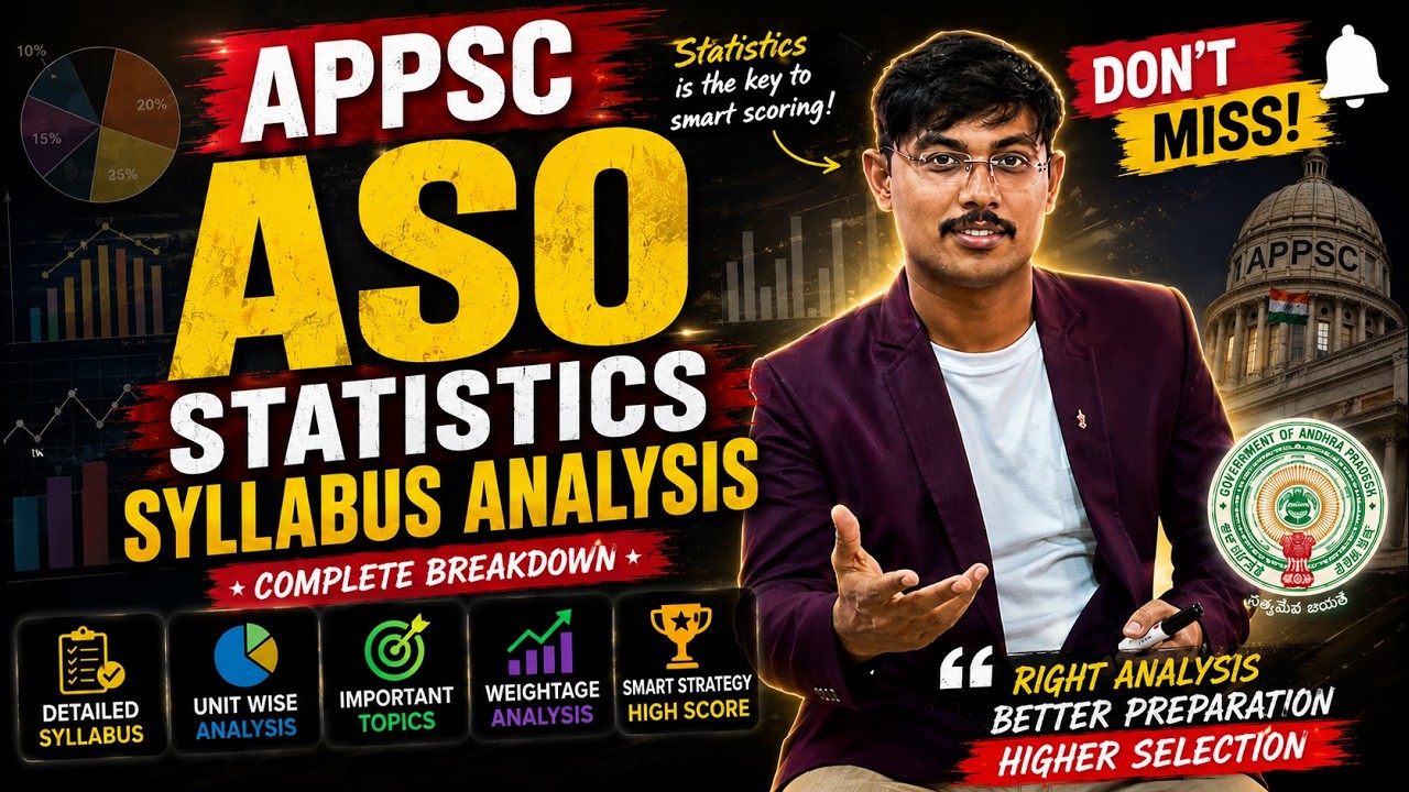 ASO STATISTICS SYLLABUS ANALYSIS BY BASHA SIR