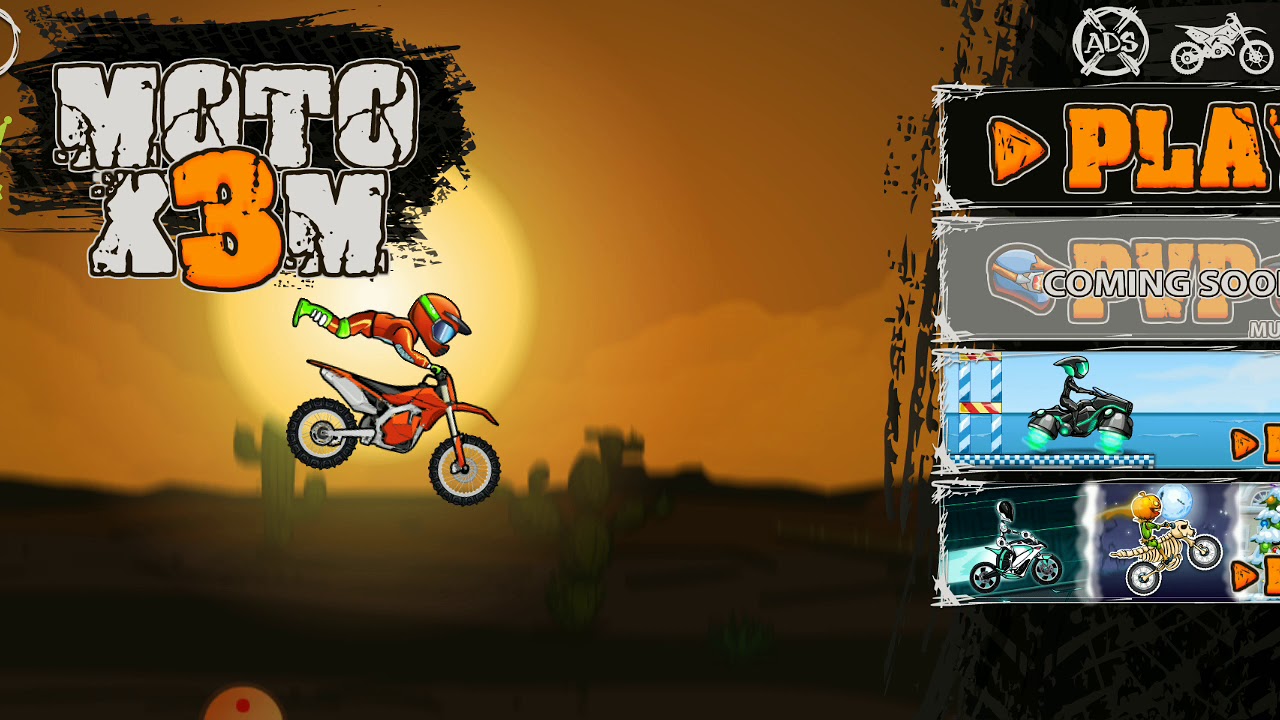 Passando fases do jogo moto x3m YouTube