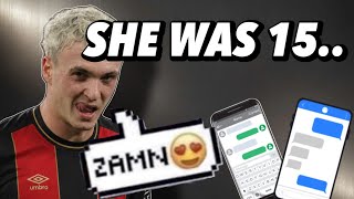 THIS FOOTBALLER IS COOKED