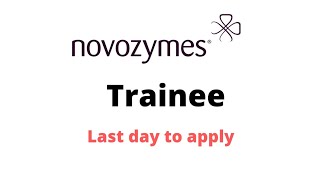 Novozymes Hiring //Freshers// Trainee//#jobsindeed #novozymes