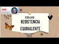 RESISTENCIA EQUIVALENTE - COMBINACIÓN SERIE PARALELO CON INCÓGNITA