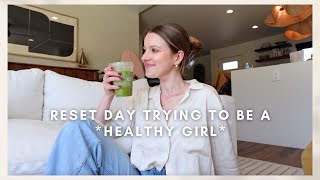 VLOG: let's have a healthygirl reset day? (trying to get my life together!)