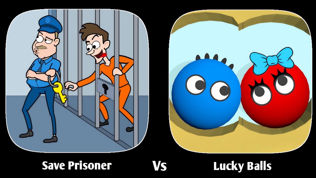 Save Prisoner Vs Lucky Balls - iOS Android Gameplay Walkthrough