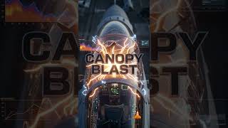 Fighter Jet Crash: Ejection Seat Pilot ki Jaan Kaise Bachati Hai? #shorts #3danimation