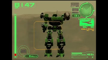 Armored Core 2: Another Age - Hard - Mission - Attack the Airbase - Hidden Part: ZWR-M/30