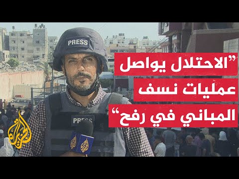 مراسل الجزيرة: جيش الاحتلال خلف دمارا مهولا في مختلف مناطق القطاع