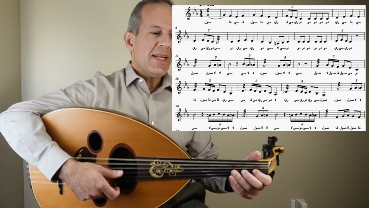كيف تعزف مقدمة رق الحبيب على العود| How to play the introduction to Raq al-Habib on the oud