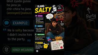 #EnglishSlang#EnglishVocabulary#EnglishLearners #YTShorts #EnglishBreakdown