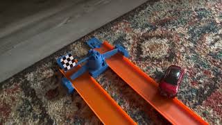 Hot Wheels Workshop Track Builder - 5-Lane Tower Starter Set