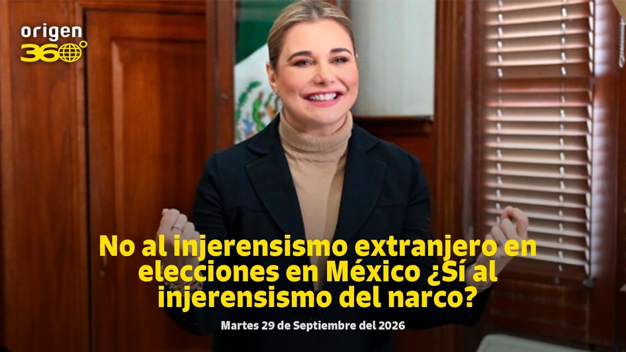 En Vivo | No al injerencismo extranjero en elecciones en México ¿Sí al injerencismo del narco?
