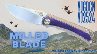 YJGDCN YJ2524 #yjgdcnknives #timbersedgeknives #knifedisassembly