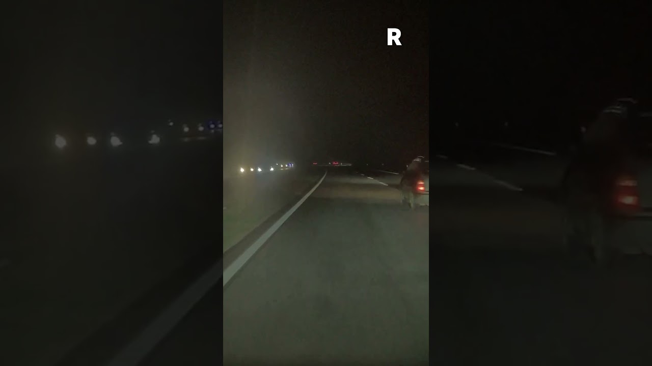 INSANE TESLA AUTOBAHN CRASH