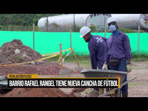 Barrrio Rafael Rangel tiene nueva cancha de fúbol