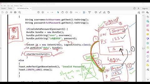 18CSMP68: Mobile Application Development Lab: Prog 3 - Sign UP & Login (Part 2)