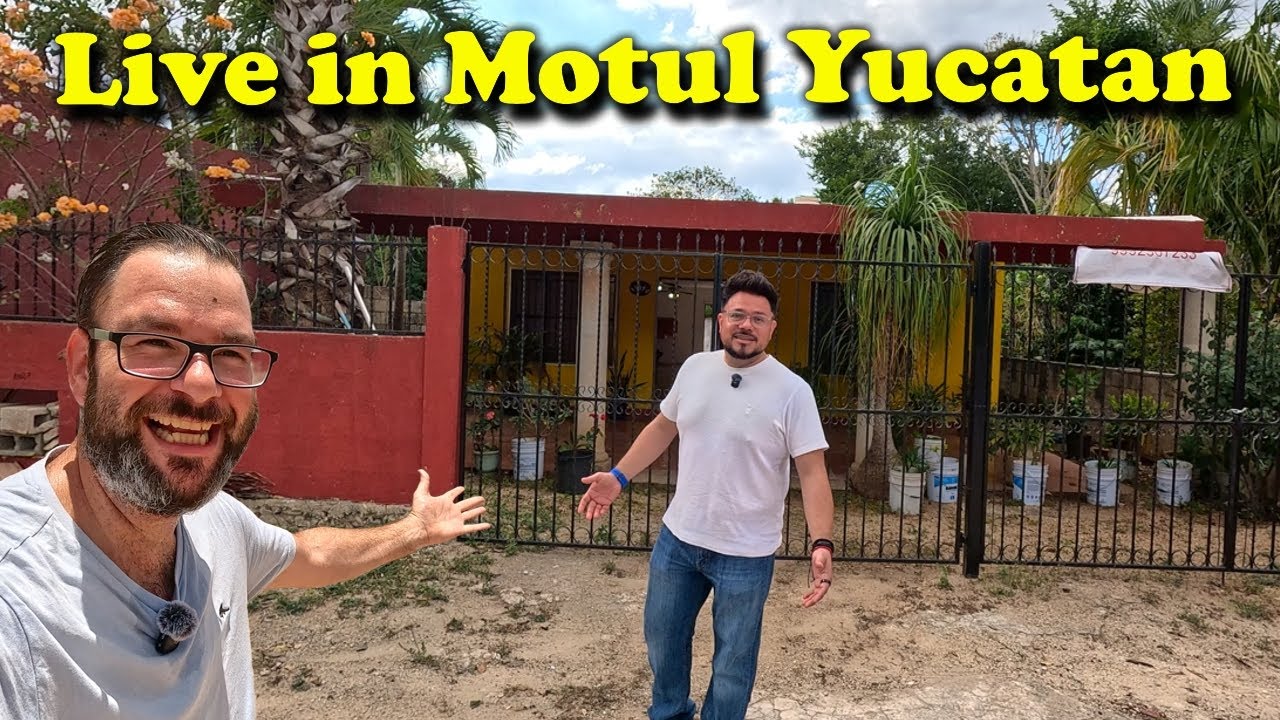 Очаровательный дом продается в Мотуле, Юкатан, Мексика 🇲🇽 Живите в волшебном мексиканском городке!