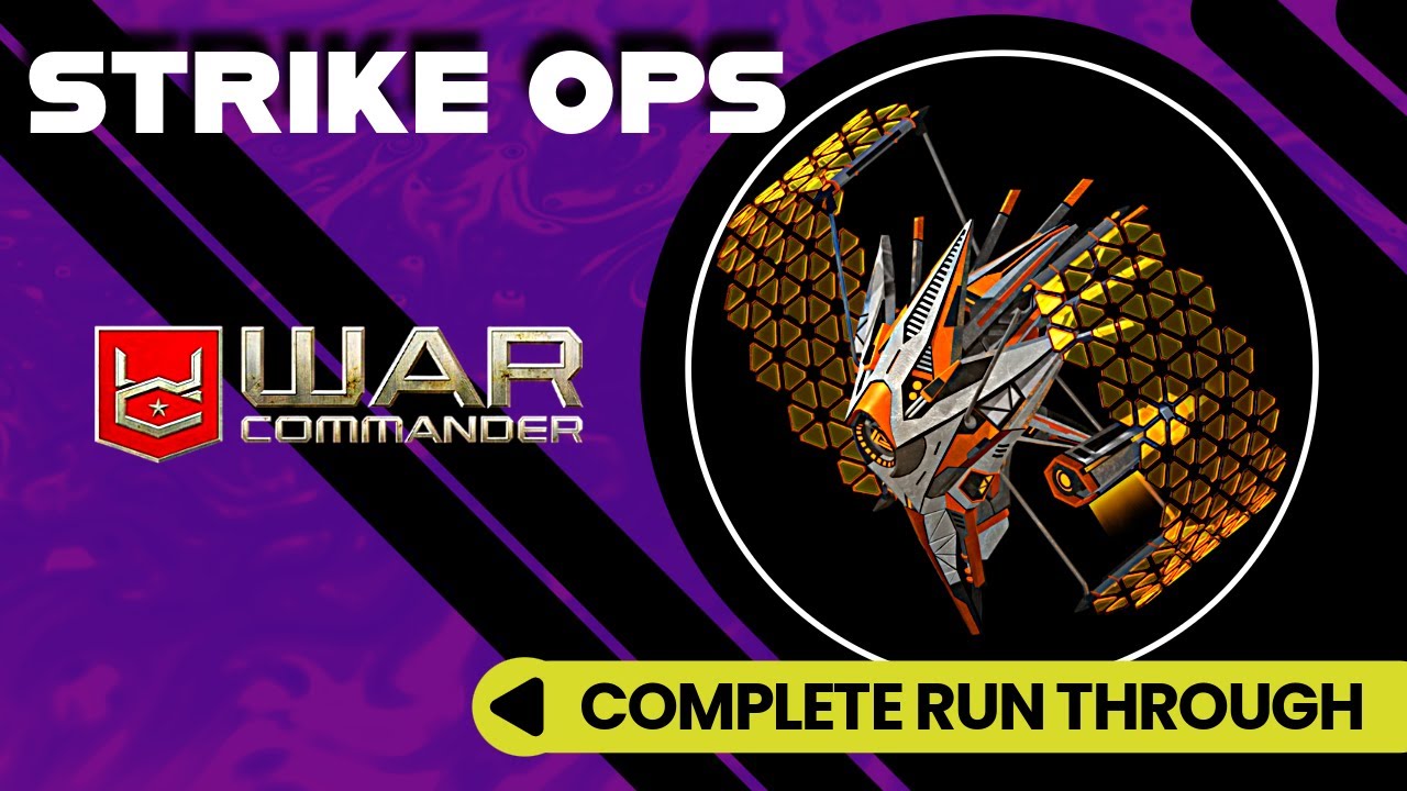 War Commander - Strike Ops 1 To Bonus (Abyss & Sepulcher)