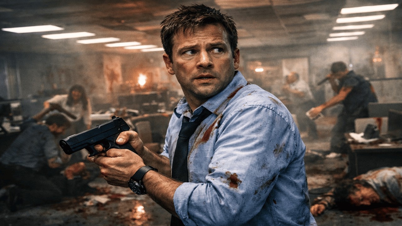 مدير مجنون بيحبس 80 شخص جوه مبنى شركة… وواحد بس اللي هيعيش وياخد الشغلانة!