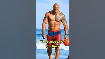 Dwayne Johnson’s Evolution: A Strong Body, a Stronger Soul #history #evolution #shorts