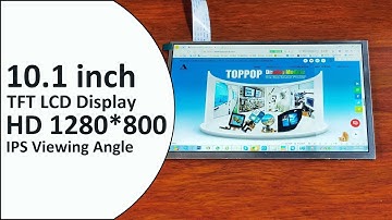 10.1 inch 1280*800 IPS Digital Car TFT LCD Display Module with Capacitive Touch Screen Optional