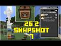 Freundesliste + Online Peer 2 Peer | Minecraft 26.2 Snapshot 7