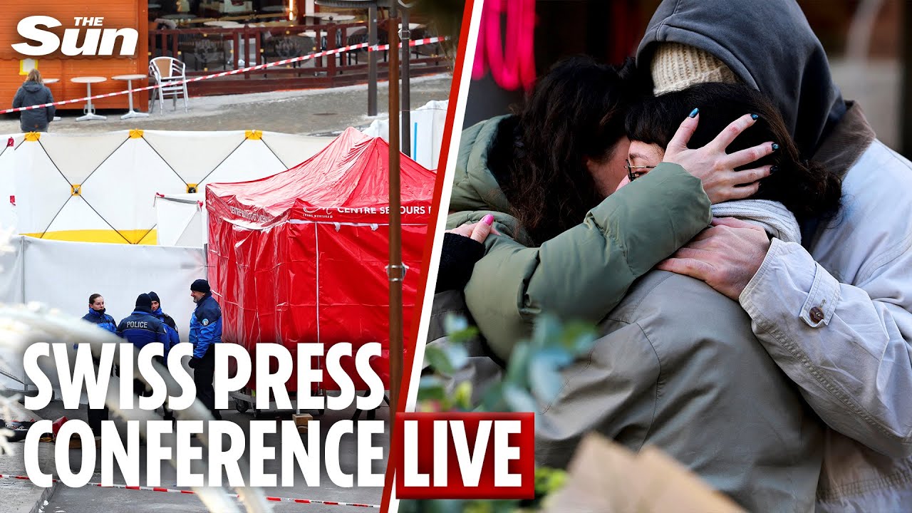 LIVE: Switzerland police give press conference following deaths of 47 people in NYE fire tragedy