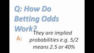 How Do Betting Odds Work?