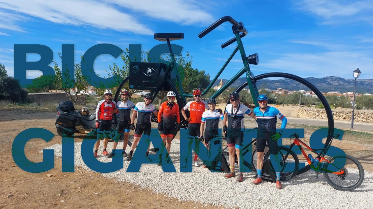RODAMOS POR TODAS LAS BICIS GIGANTES DE LA PLANA DE L'ARC (CASTELLON)
