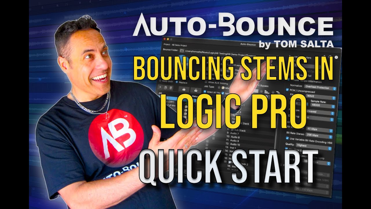 The Fastest Way to Bounce in Logic Pro (Auto-Bounce)