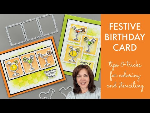Festive Birthday Card!