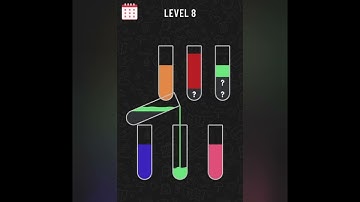 Water sort puzzle resolve level 7 Walkthrough  solution IOS/Android