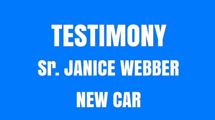 TESTIMONY/SR.JAN...  WEBER/NEW CAR