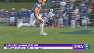Minersville digs in on short week