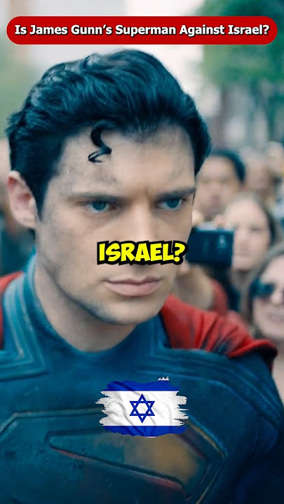 Is James Gunn's Superman Really Critical of Israel? #Shorts #Viral