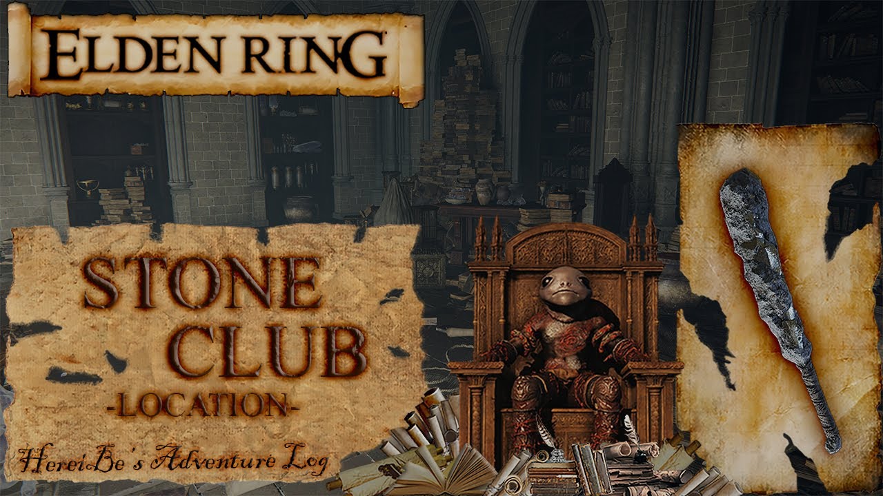 Stone Club Location Elden Ring YouTube