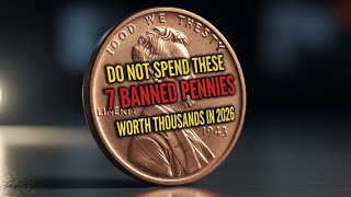 🔴 Do NOT Spend These 7 BANNED Pennies — Worth THOUSANDS in 2026