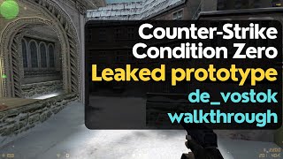 Counter-Strike: Condition Zero leaked prototype - de_vostok (full walkthrough)