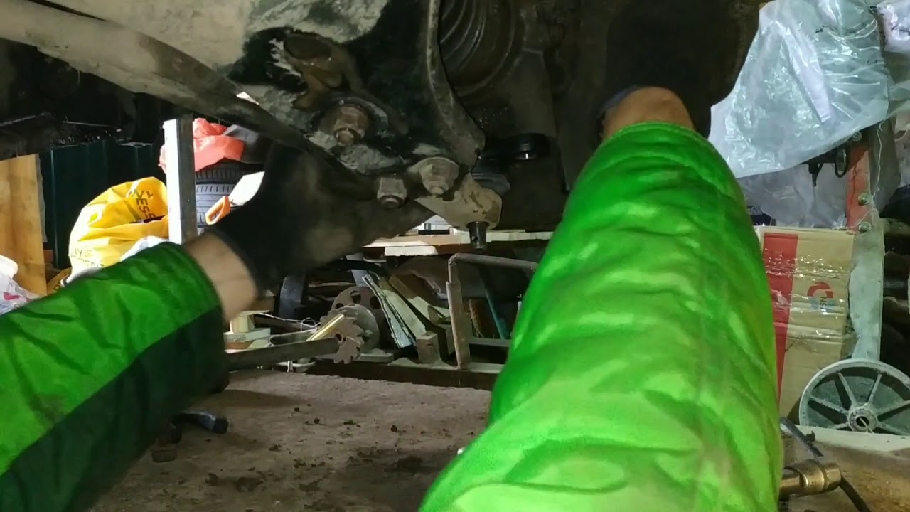 Замена шаровой опоры на киа церато 2 - YouTube