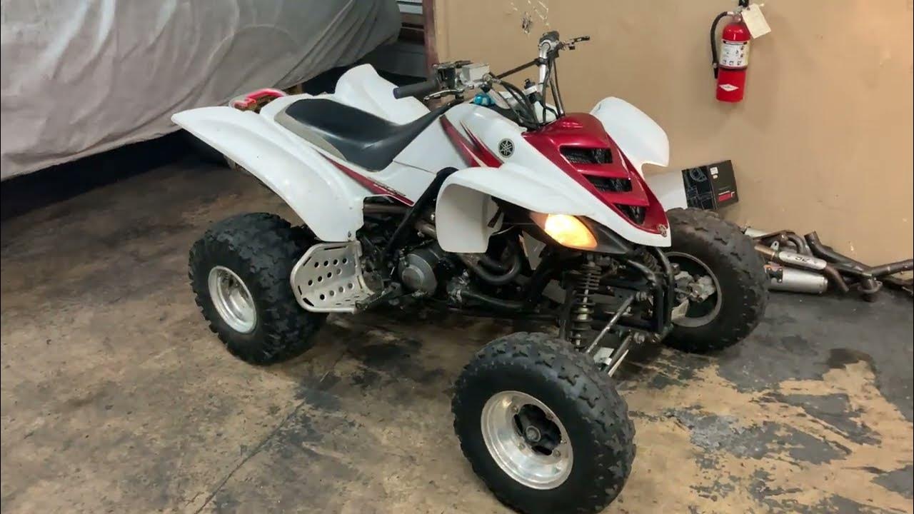 Yamaha Raptor 660 inspection valve adjustment carb slide needle clamp