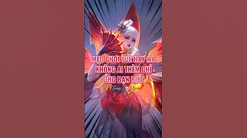 Mẹo Chơi Yue Hay Mà Không Ai Thèm Chỉ Cho Bạn Biết #chithanhganhem #yue #lienquanmonile #lienquan