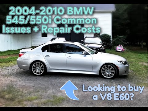 BMW E60 V8 Common Problems - Parts Required & Cost Breakdown - 545i 550i 645i 650i 750i X5