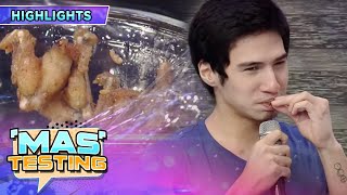 Albie Eats Frog Feet Its Showtime Mas Testing