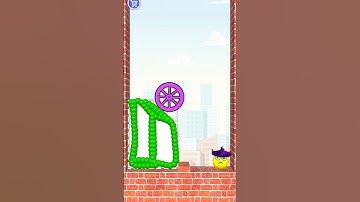 Draw To Smash logic puzzle brain game level 384  #gaming  #shorts #youtubeshorts  #shortfeed