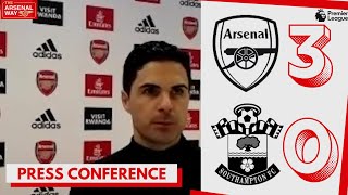 “A DISCIPLINARY BREACH” | Mikel Arteta reacts to Arsenal 3-0 Southampton | Press Conference