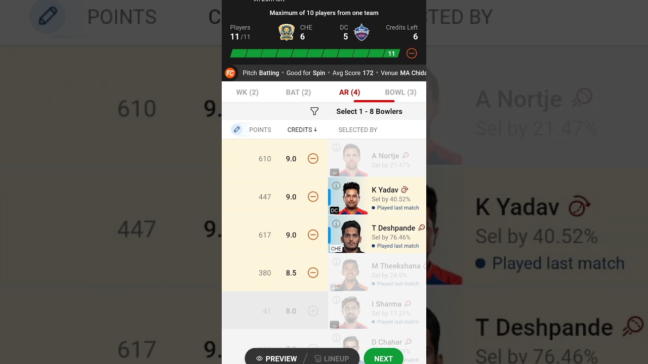 CSK vs DC Dream11 Prediction | CSK vs DC Dream11 Team | Dream11 Team of Today Match | Dream11