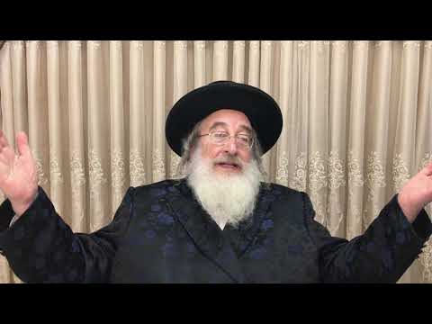 Admor Spinka Rebbe Special Chizuk For The Corona Virus 