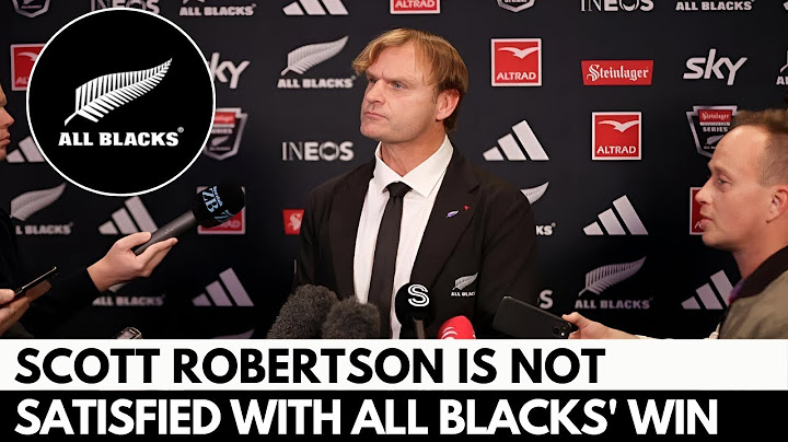 🚨SCOTT ROBERTSON EXPOSES PROBLEMS IN THE ALL BLACKS AFTER EDEN PARK'S VICTORY | ALL BLACKS NEWS