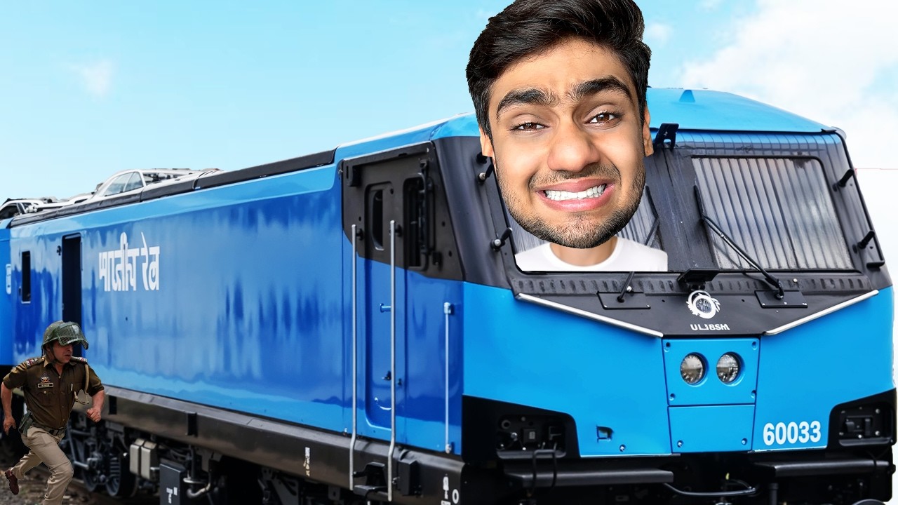 I Tried Driving a Train in Train Simulator Game
