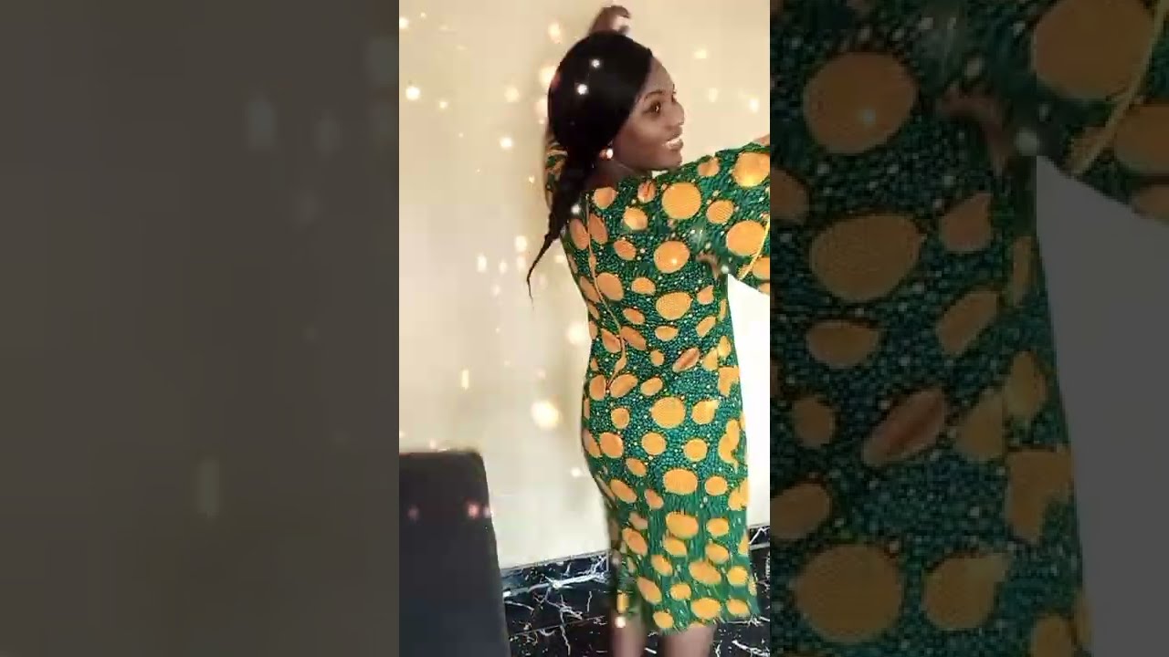 Ankara Midi Gown Style #shorts  #youtubeshorts  #african #ankara #fashion #style
