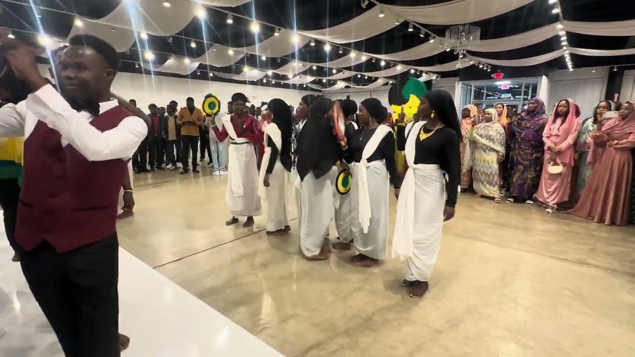 Traditional modernized dance in Abdurazik & Alawiya wedding in Louisville KY